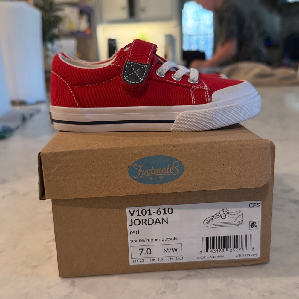 FootMates Red Sneaker